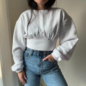 Steele Cruz Corset Crewneck - S